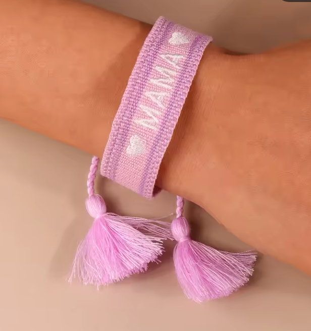 Mama - Bracelet - Purple