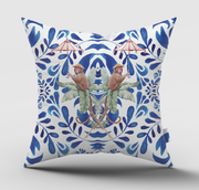 Cushion - Blue Monkey - Elizabeth Summer
