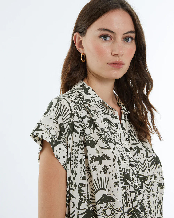 Andam - Shirt - Pattern - Elizabeth Summer