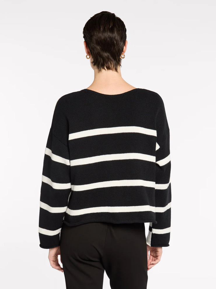 SIROCCO - Reversible Stripe Knit