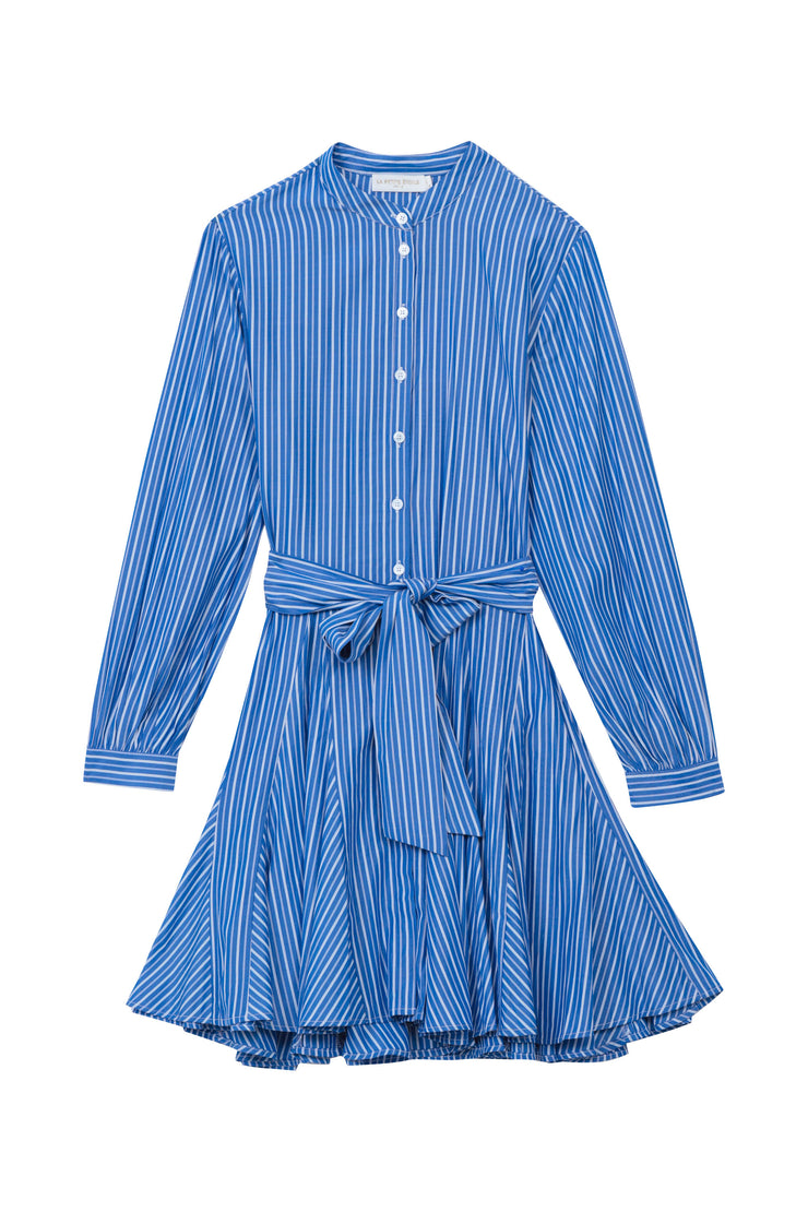 Le Petit Etoille - Dress - Blue Stripe - Elizabeth Summer