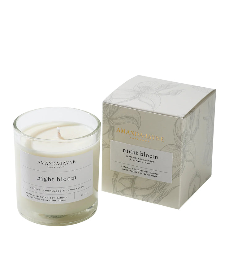 Amanda Jayne - Glass Collection Candle - Nightbloom