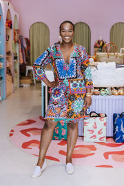 Palme - Beach tunic - Multi Fonce