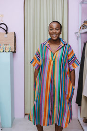 Palme - Cotton Dress - Stripes