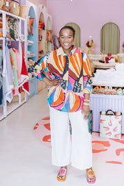 Palme - Cotton Shirt - Multi Print