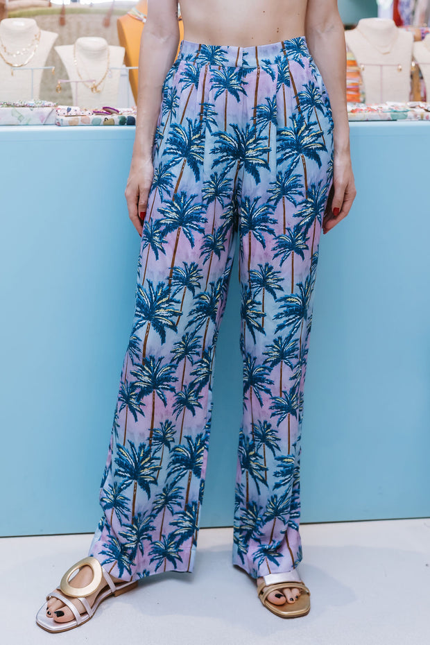 La Petite Etoile - Pants - Purple Palm