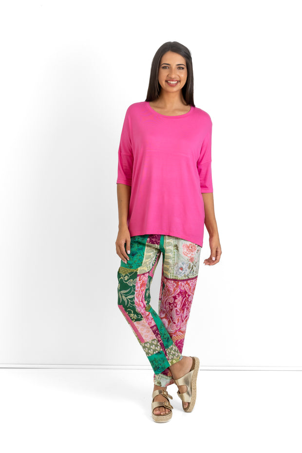 Slick - Gabs Classic Pant - Block Blossoms