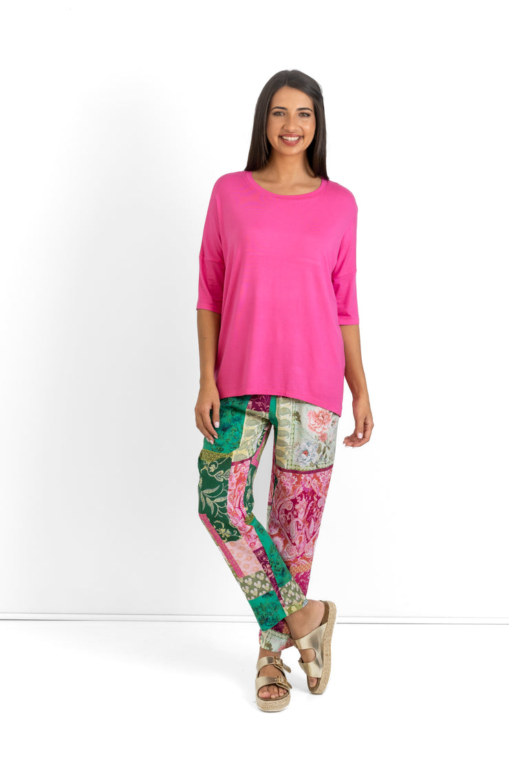 Slick - Gabs Classic Pant - Block Blossoms