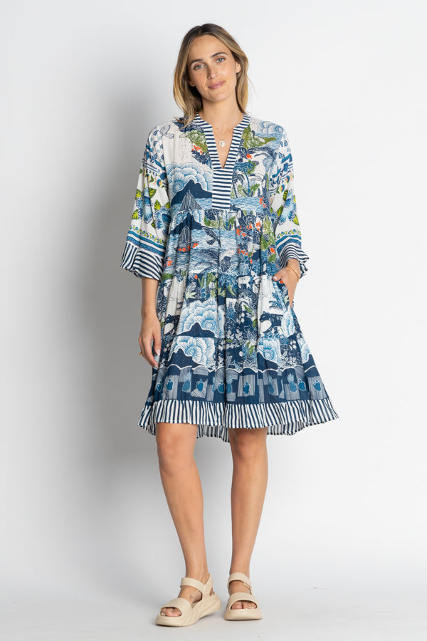 LulaLife - Dita Dress - Ocean