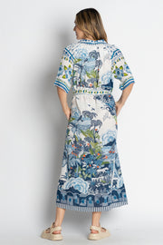 LulaLife - Dita Shirtdress - Ocean