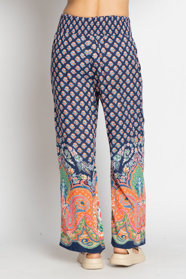 LulaLife - Pants - Sarai Navy - Elizabeth Summer