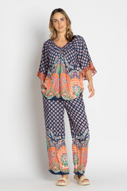 LulaLife - Pants - Sarai Navy - Elizabeth Summer