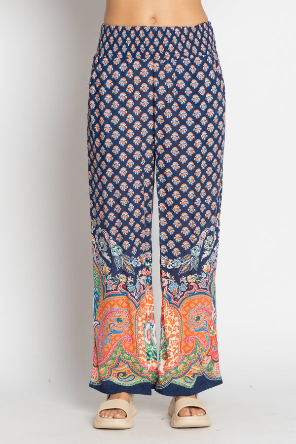 LulaLife - Pants - Sarai Navy - Elizabeth Summer