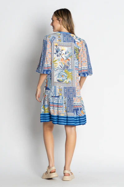 LulaLife - Velora Dress - Ocean - Elizabeth Summer