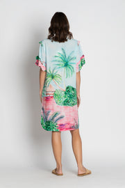 LulaLife - Bora Bora Dress - Borde Print