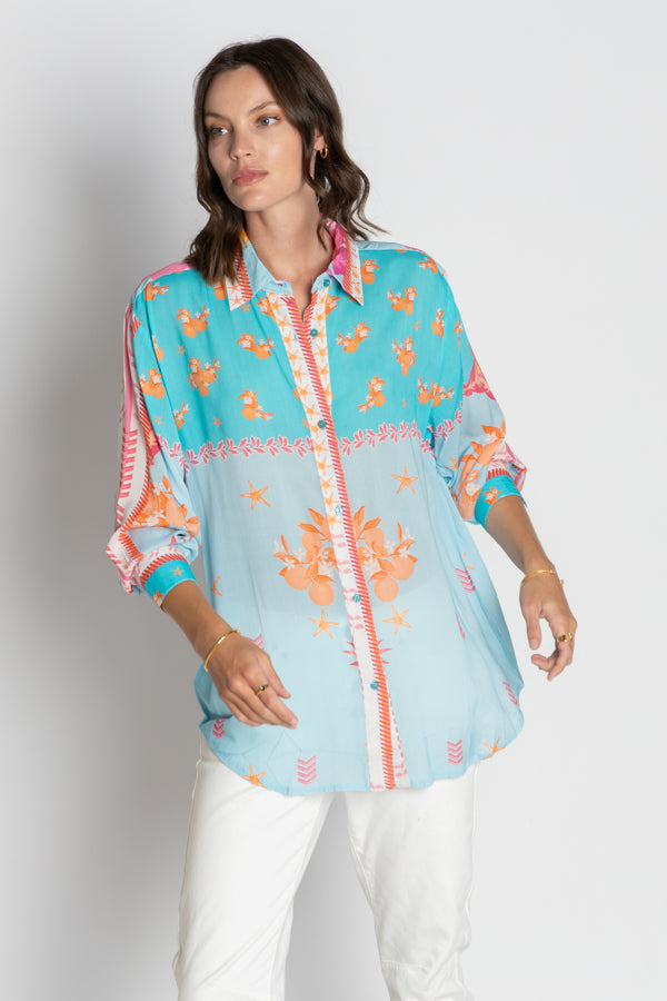 LulaLife - Espacio Shirt - Lagoon