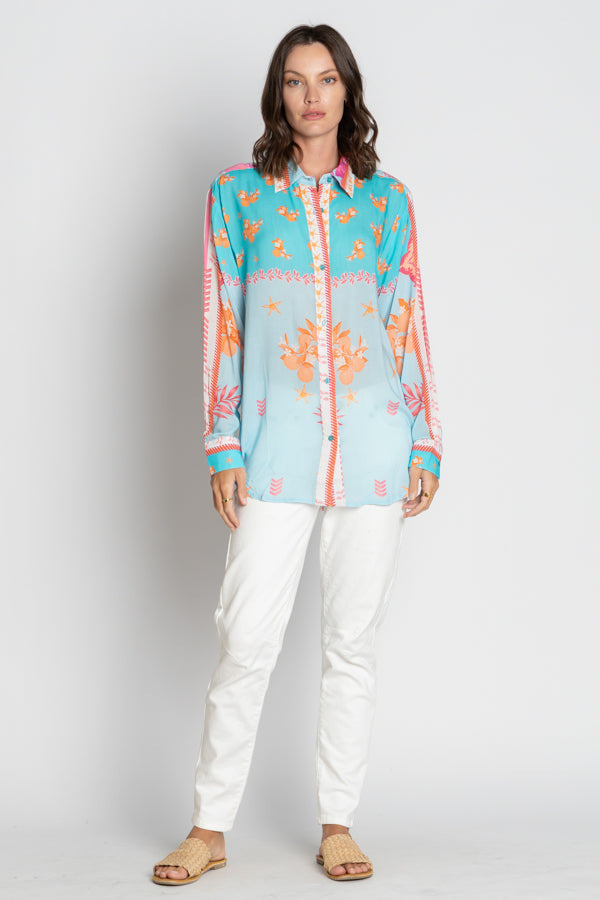 LulaLife - Espacio Shirt - Lagoon