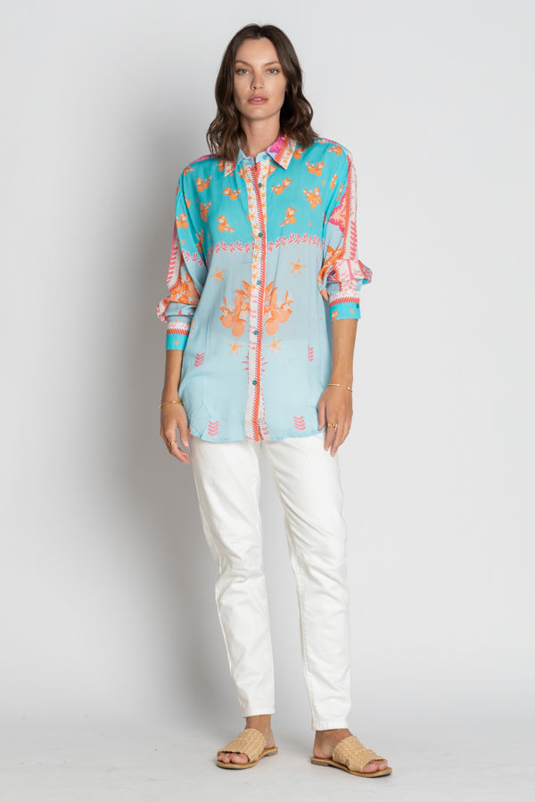 LulaLife - Espacio Shirt - Lagoon