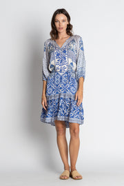 LulaLife - Sensiri Dress - Navy & White