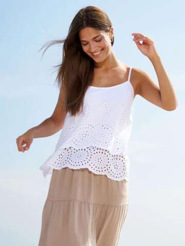 Marta Du Chateau - Maya Top - White