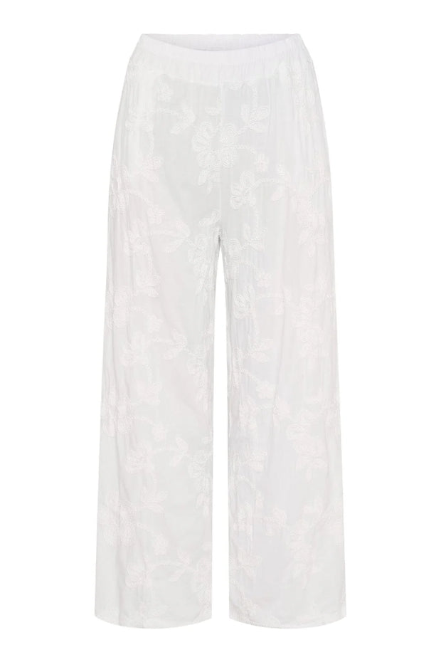 Marta - Amira Pants - White