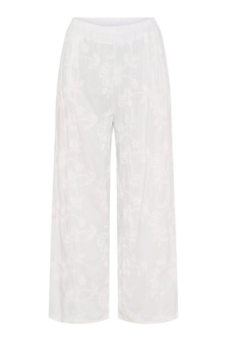 Marta - Amira Pants - White