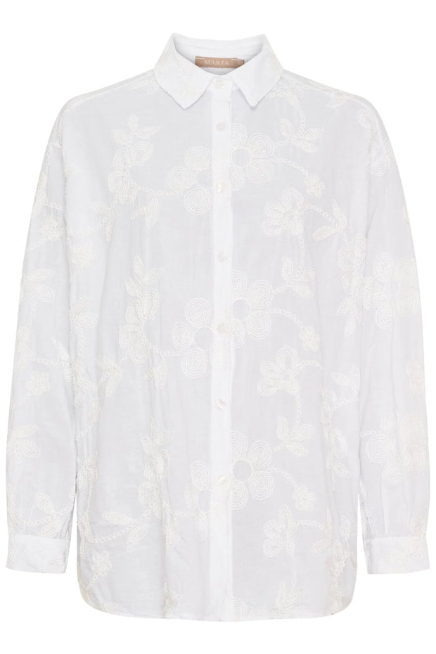 Marta - Diana Shirt - White