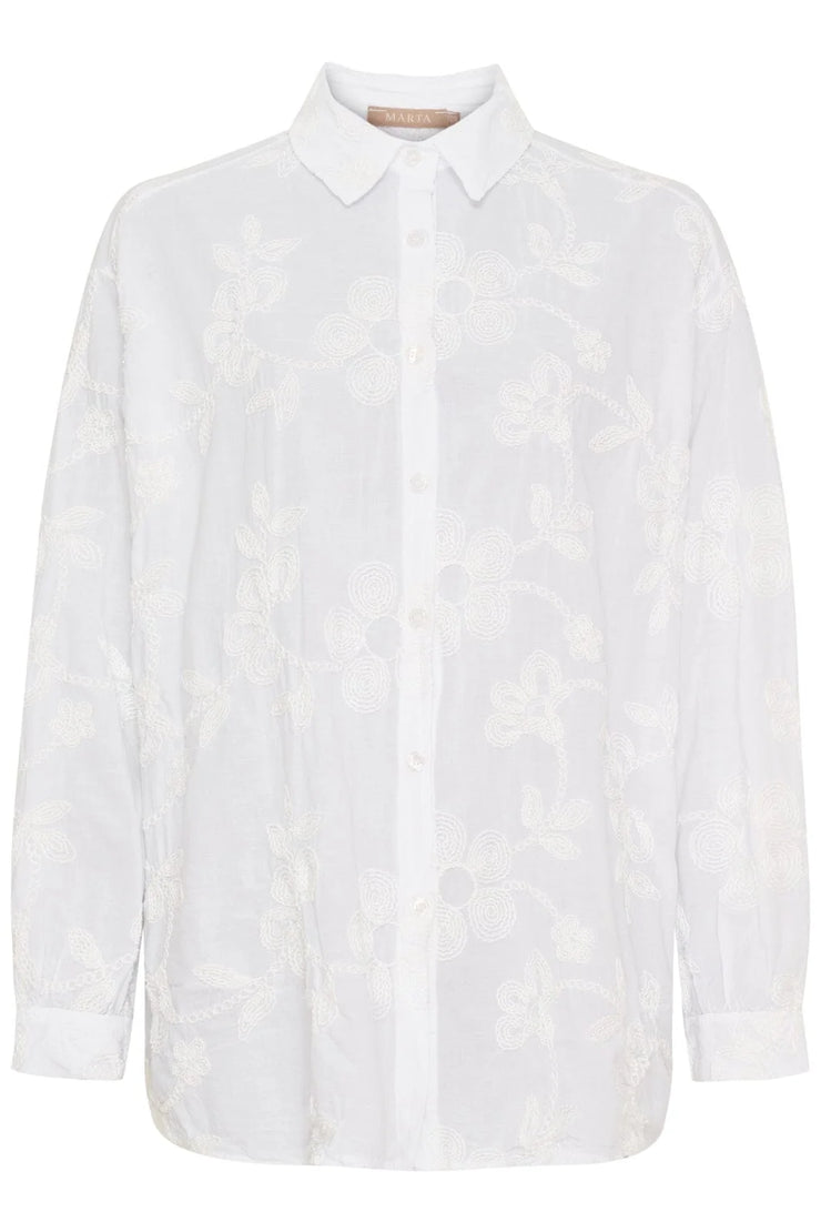 Marta - Diana Shirt - White