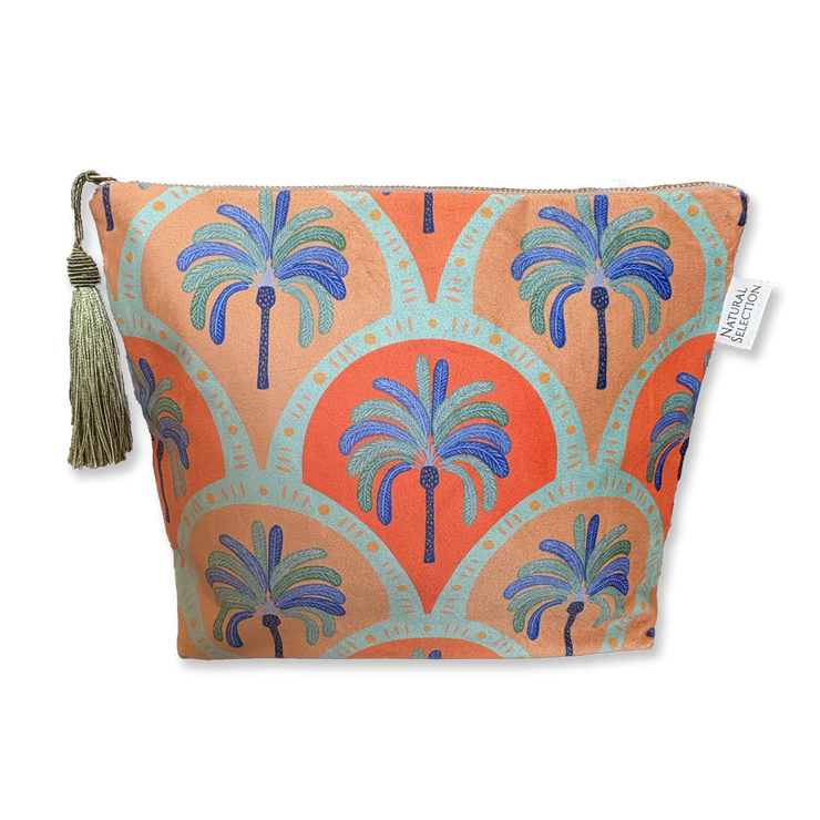 Make up bag - Velvet - Palma Sunset Velvet