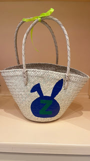 Bunny Basket - Blue - Elizabeth Summer