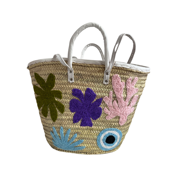 Moroccan Collection - Greek inspired Basket - Elizabeth Summer