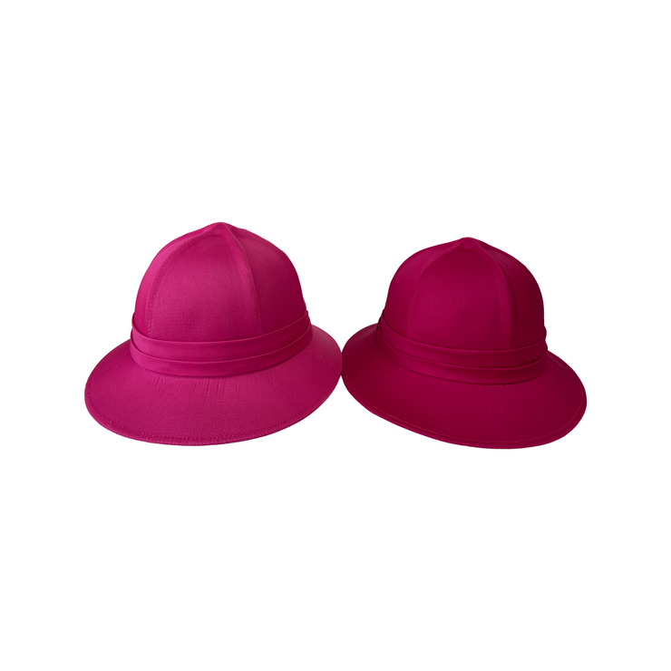 Pith Helmet - Cerise Pink - Elizabeth Summer