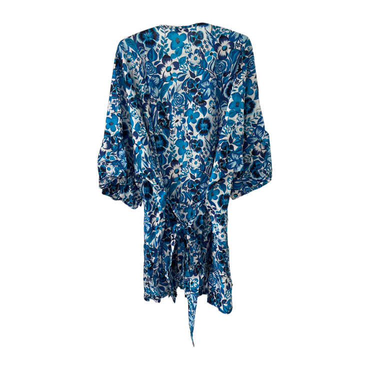 Gown/Kimono - Short - Blues - Elizabeth Summer