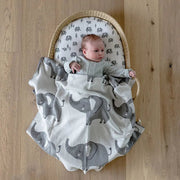 Baby Blanket - Elephant - Elizabeth Summer