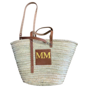 Monogram - Large Basket - Clifton - Elizabeth Summer