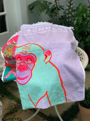 Beach Towel - Large Monkey - Elizabeth Summer