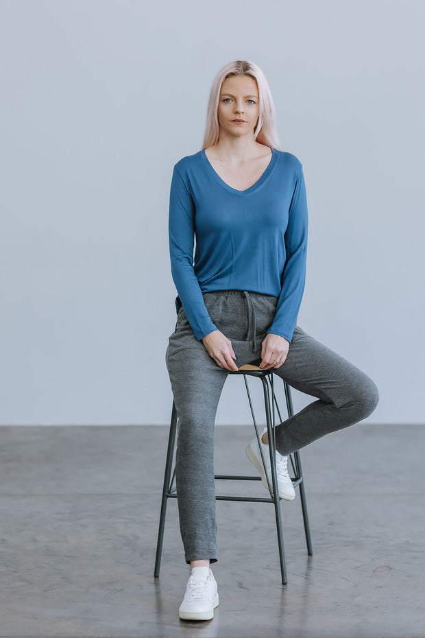 Slick - Josie Raw Edge - Petrol Blue - Elizabeth Summer