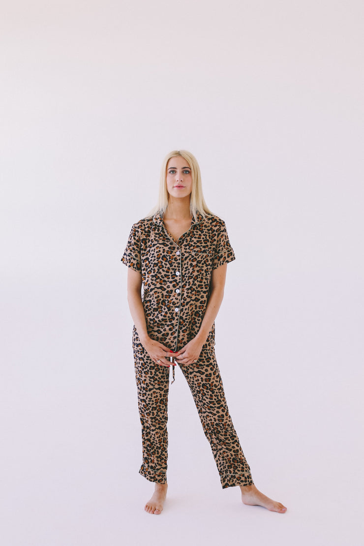 Pyjamas - Leopard Print - Elizabeth Summer