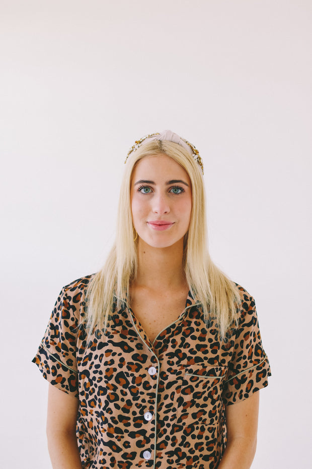 Pyjamas - Leopard Print - Elizabeth Summer